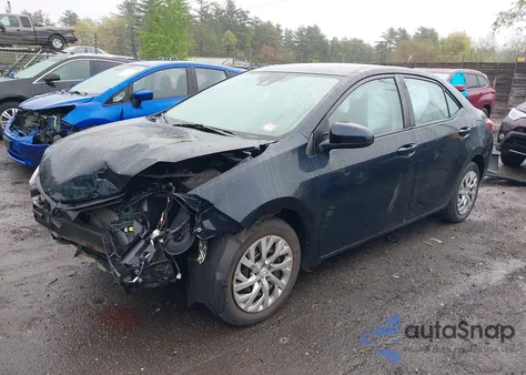 2019 Toyota Corolla Le из США, поврежденный, VIN 2T1BURHEXKC185698